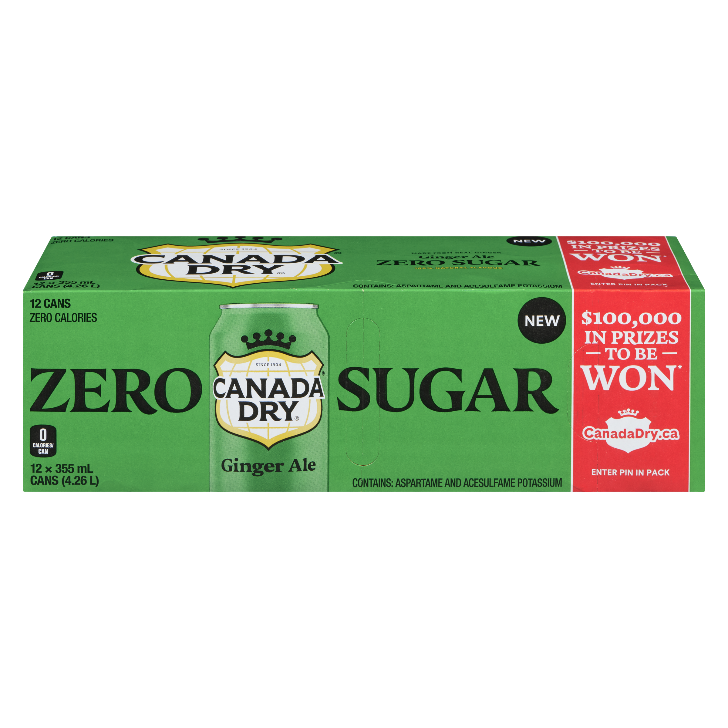 CANADA DRY GINGERALE ZERO